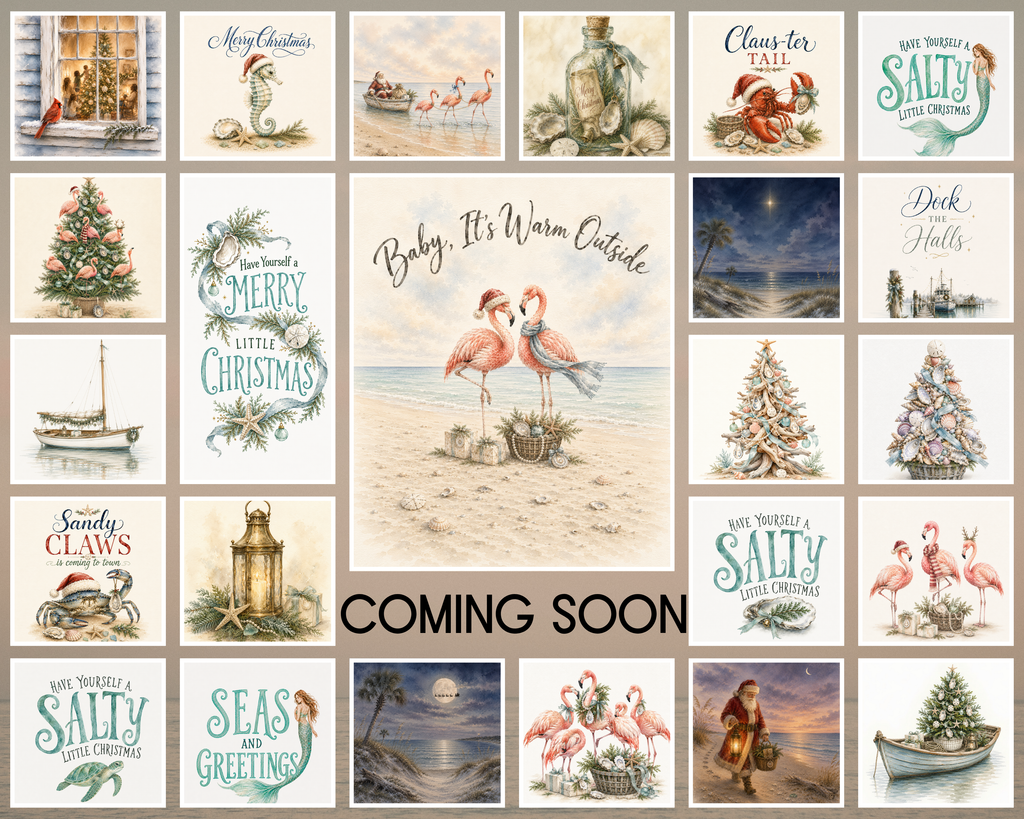 Have Yourself a Salty Little Christmas Pillow Cover, Coastal Holiday Decor, shown as a decorative holiday faux-suede pillow
cover for Christmas living room, bedroom, sofa or chair styling.